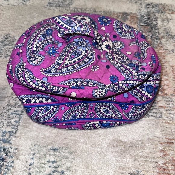 Vera Bradley Handbags - Vera Bradley Quilted Purple Travel Cosmetic Bag